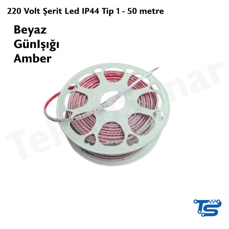 220 Volt Şerit Led IP44 Tip 1